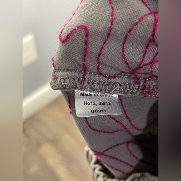 Peek Beige and Pink Patterned Mini Skirt - Picture 8 of 10